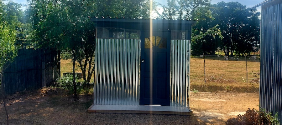 Die Bosvarkie Tiny Home Ablution Calitzdorp